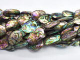 Abalone 10x14mm-13x20mm Puffy Oval-BeadXpert