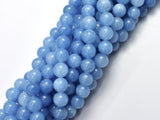 Jade - Blue, 8mm, Round-BeadXpert