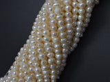 Fresh Water Pearl - White, Approx. 4-5mm Potato, 14 Inch