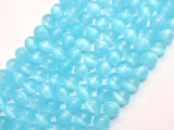 Selenite - Blue, 8mm (8.5mm) Round-BeadXpert