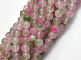 Jade - Pink & Green, 8mm Round-BeadXpert