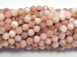 Pink Opal Beads, 3.4mm Micro Faceted-BeadXpert