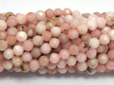 Pink Opal Beads, 3.4mm Micro Faceted-BeadXpert