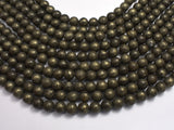 Pyrite Beads, 8mm Round Beads-BeadXpert