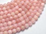 Jade - Rose Pink, 8mm (8.5mm) Round-BeadXpert