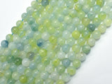 Jade - Light Green & Blue 6mm Round-BeadXpert