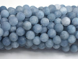 Matte Jade - Aquamarine Color, 8mm Round-BeadXpert