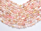 Pink Opal Beads, Approx 6x8mm Nugget Beads-BeadXpert