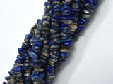 Lapis Lazuli Beads, 5-9mm Chips-BeadXpert