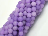 Matte Jade - Lavender, 8mm Round-BeadXpert