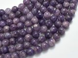 Lepidolite Beads, 8mm Round Beads-BeadXpert