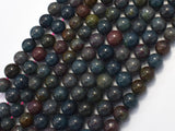 Ruby Blue Sapphire, 8mm Round-BeadXpert