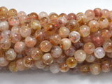 Citrine Beads, 8mm, Round-BeadXpert
