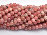 Rhodochrosite, 4.8mm Round-BeadXpert