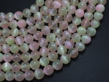 Selenite - Peach & Yellow, 8mm (8.5mm)-BeadXpert