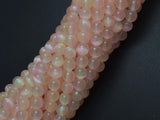 Selenite - Peach & Yellow, 6mm (6.5mm)-BeadXpert