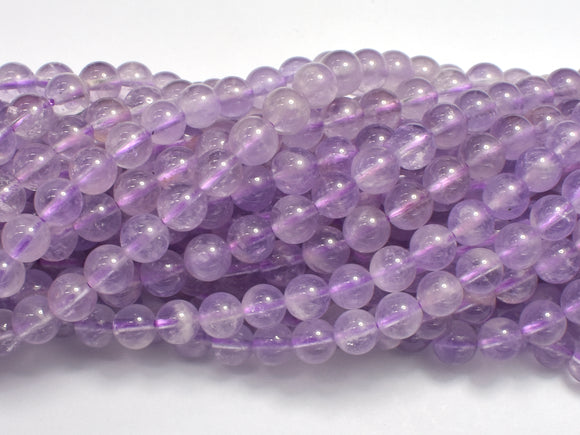 Lavender Amethyst, Lavender Jade, 6mm, Round-BeadXpert