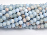 Jade - Light Blue, 4mm Round-BeadXpert