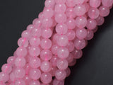 Rose Quartz Beads, 8mm Round Beads-BeadXpert