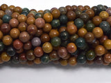 Ocean Jasper, 6mm (6.7mm), Round-BeadXpert