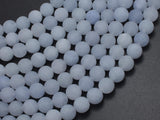 Matte Jade - Light Blue, 8mm Round-BeadXpert