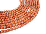 Goldstone Beads, 8mm Round
