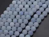 Matte Jade - Light Blue, 8mm Round-BeadXpert