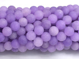 Matte Jade - Lavender, 8mm Round-BeadXpert
