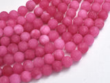 Matte Jade - Pink, 8mm Round-BeadXpert