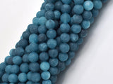 Matte Jade - Blue, 6mm Round-BeadXpert