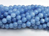 Jade - Blue, 8mm, Round-BeadXpert