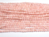 Jade - Rose Pink, 4mm (4.5mm) Round-BeadXpert