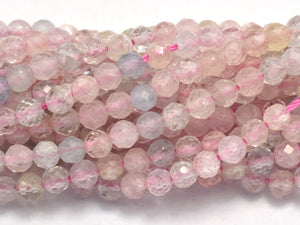 Beryl Beads, Aquamarine, Morganite, Heliodor, 3mm Micro Faceted Round-BeadXpert