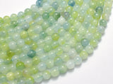 Jade - Light Green & Blue 6mm Round-BeadXpert