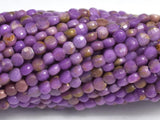 Phosphosiderite, 2.8mm Faceted Coin Beads-BeadXpert