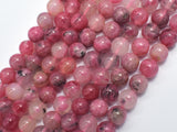 Pink Rhodonite, Sakura Rhodonite, 8mm (8.5mm) Round-BeadXpert