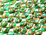 Mosaic Stone Beads, Oval Beads-Beadxpert