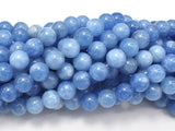 Jade Beads-Blue Gray, 8mm Round Beads-Gems: Round & Faceted-BeadXpert