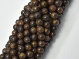Bronzite Beads, Round, 6mm-Gems: Round & Faceted-BeadXpert