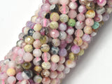 Watermelon Tourmaline Beads, 3.5mm Micro Faceted-Gems: Round & Faceted-BeadXpert