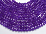 Jade - Purple, 8mm (8.4mm) Round-Gems: Round & Faceted-BeadXpert