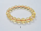 Citrine Beads, Approx. 8mm Round Beads, 7-7.5 Inch-Gems: Round & Faceted-BeadXpert