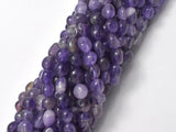 Amethyst, 6x7mm Nugget Beads, 15.5 Inch-BeadXpert