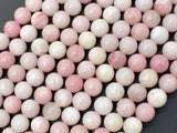 Pink Opal, 8mm(8.3mm) Round Beads, 15.5 Inch-Gems: Round & Faceted-BeadXpert