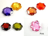 CZ beads.15x15mm Faceted Flower-Cubic Zirconia-BeadXpert