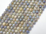 Mystic Coated Labradorite, 6mm (5.8mm) Faceted, AB Coated-Gems: Round & Faceted-BeadXpert