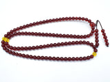 Blood Amber Resin, 6mm(5.8mm) Round Beads, 23 Inch, Approx 108 beads-Gems: Round & Faceted-BeadXpert