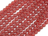 Matte Carnelian Beads, 6mm Round Beads-Gems: Round & Faceted-BeadXpert