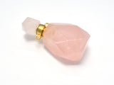 Rose Quartz Essential Oil Bottle-Gems:Assorted Shape-BeadXpert