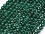 Jade Beads-Emeral, 6mm (6.3mm) Round Beads-Gems: Round & Faceted-BeadXpert